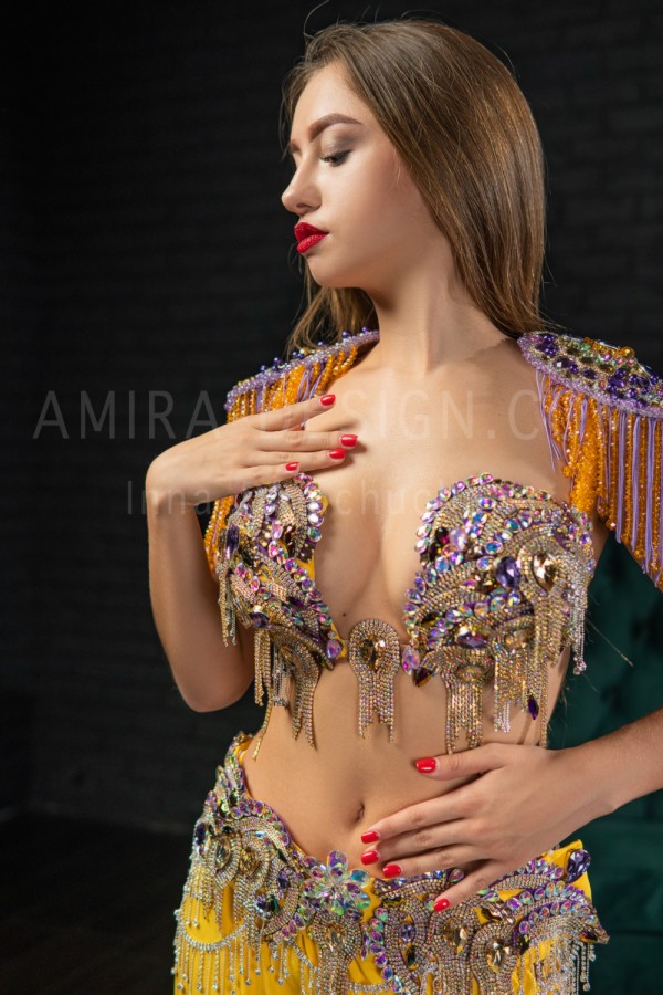 Professional bellydance costume (Classic 269 A_1)